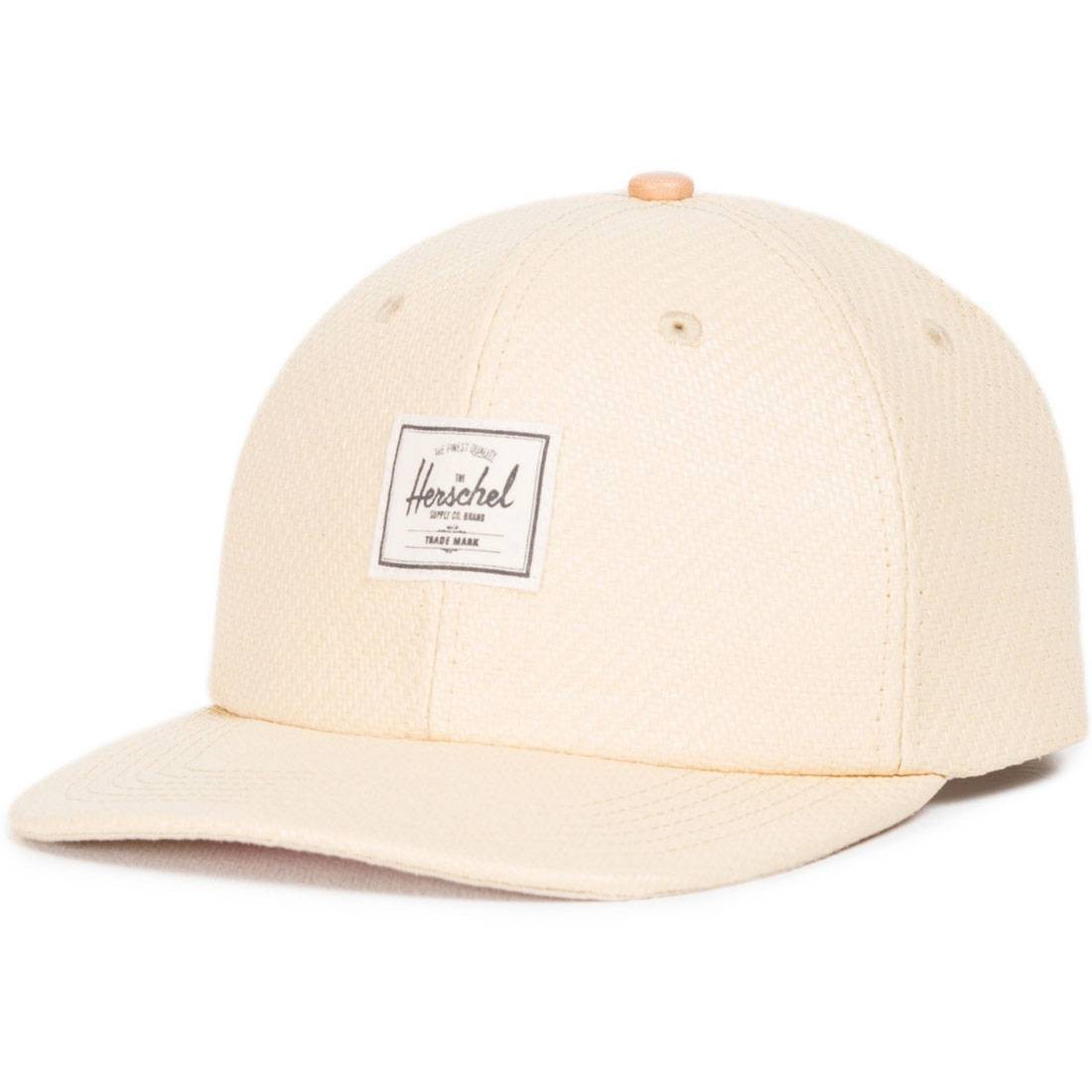 Herschel Supply Co Albert Cap (white / straw natural)
