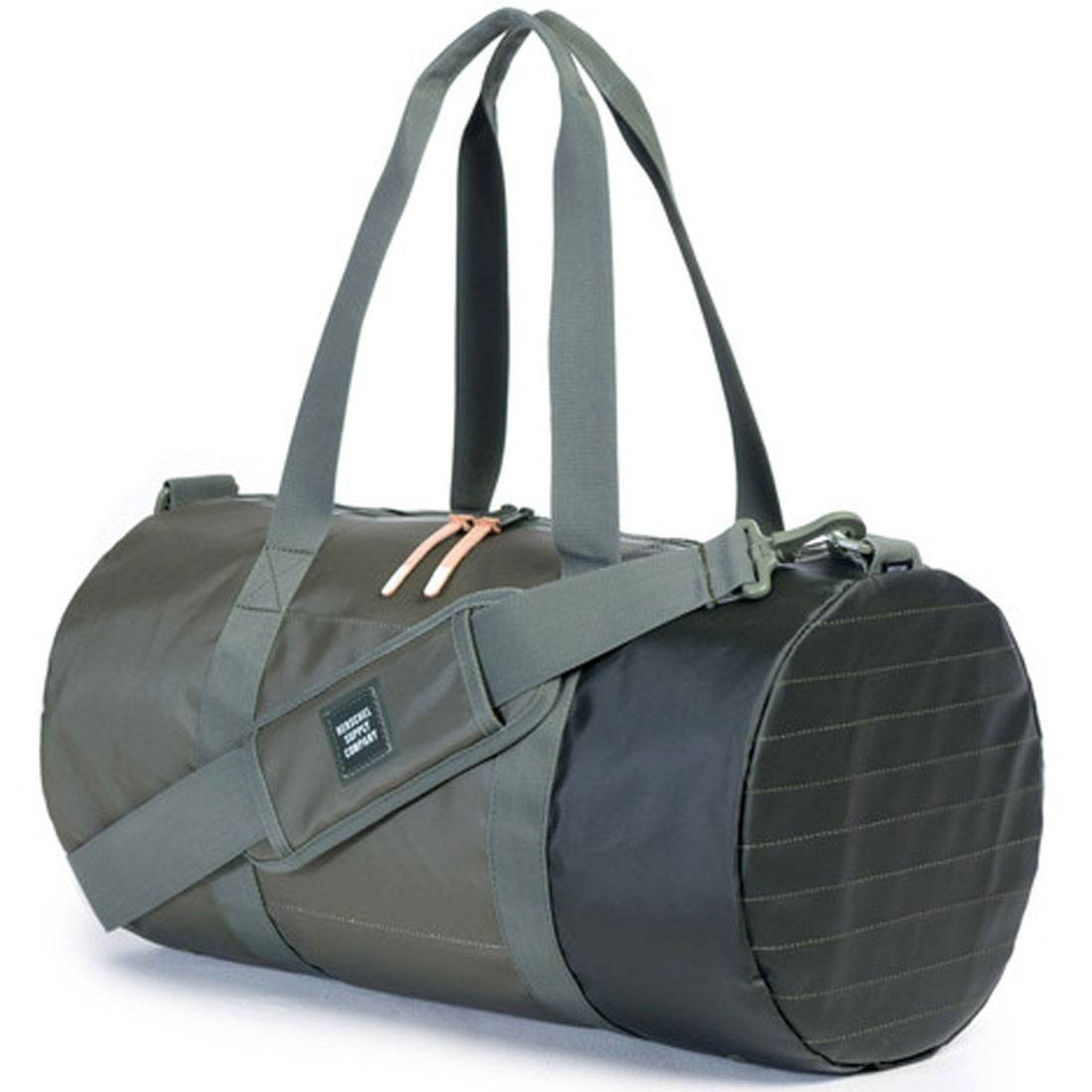 Herschel Supply Co Sutton Mid Volume Duffel Bag (green / deep lichen green / kombu green polycoat)