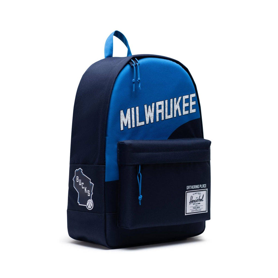 Herschel Supply Co x NBA Milwaukee Bucks Classic XL 600D Bag (navy / bucks)
