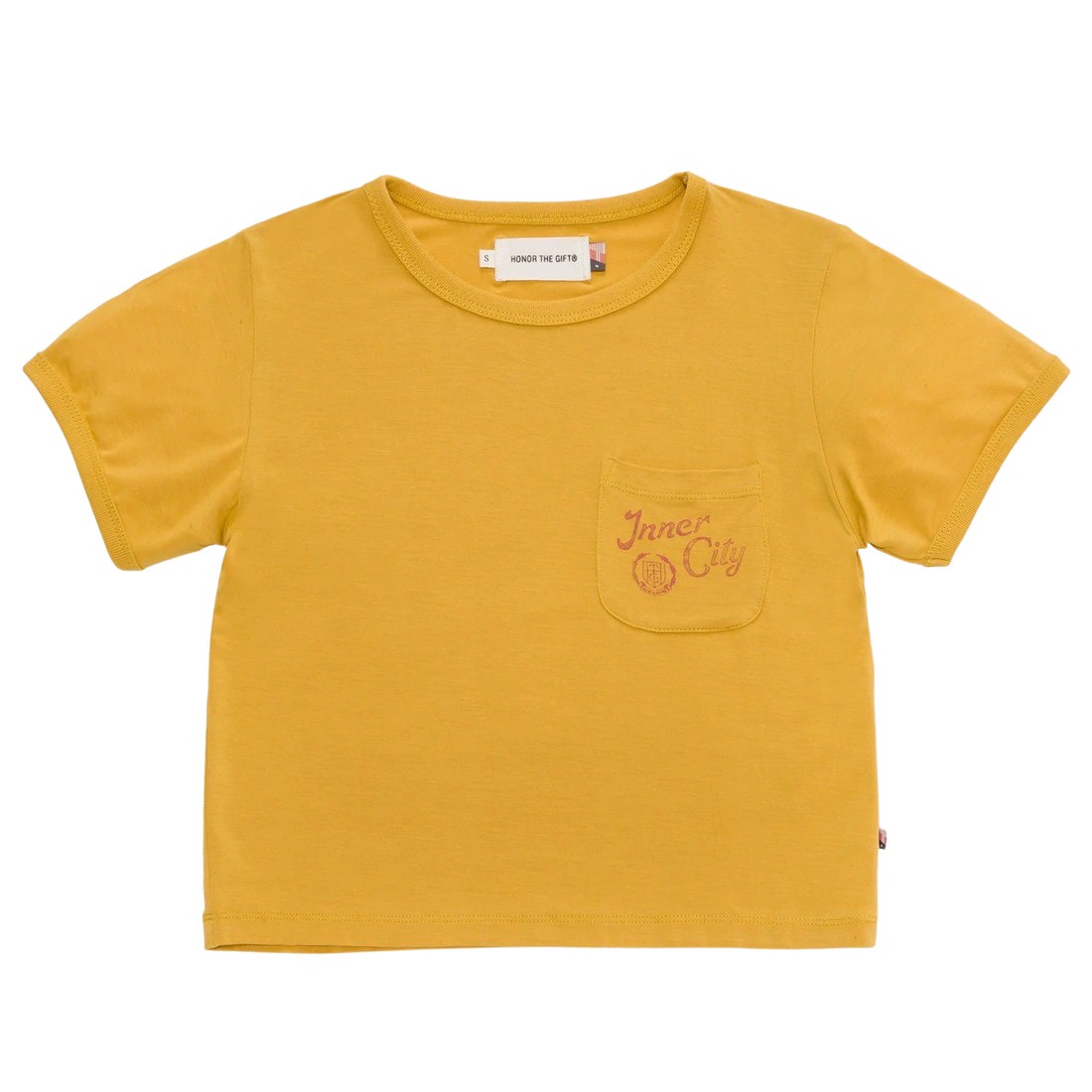 Honor The Gift Women Neighborhood Tee (yellow / blonde)