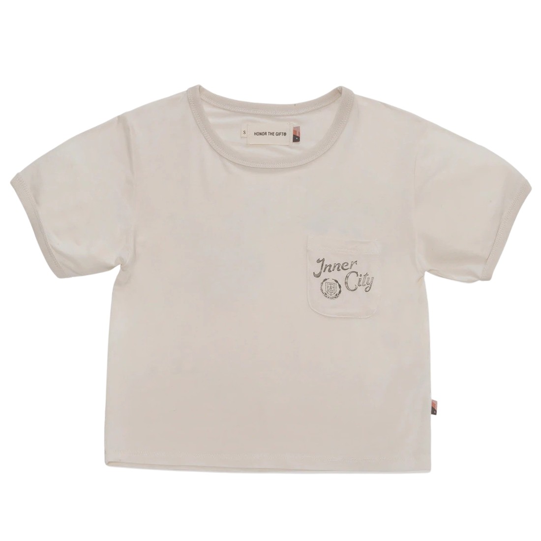 Honor The Gift Women Neighborhood Tee (gray / cream)