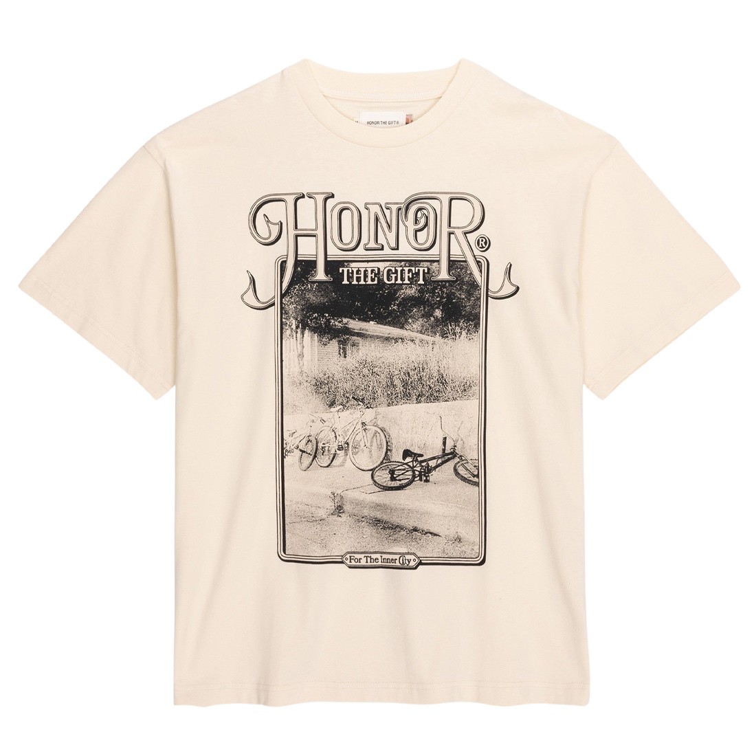 Honor The Gift Men Outside Tee (white / cream)