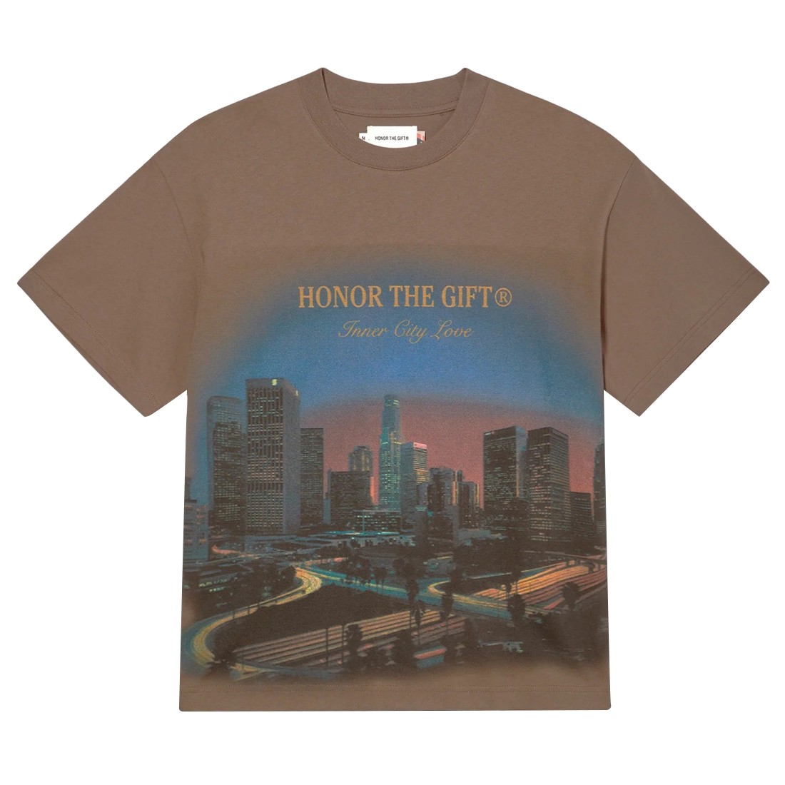 Honor The Gift Men Nightshift Tee (brown)