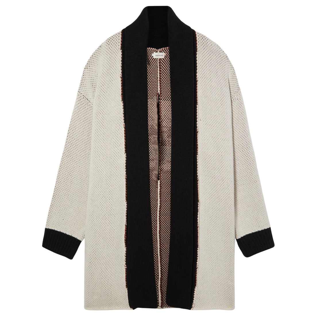 Honor The Gift Men Mascot Cardigan Sweater (white / cream)