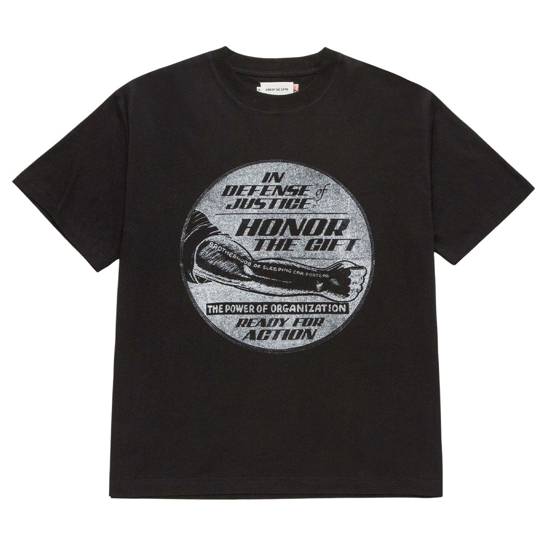 Honor The Gift Men Ready For Action Short Sleeve Tee (black)