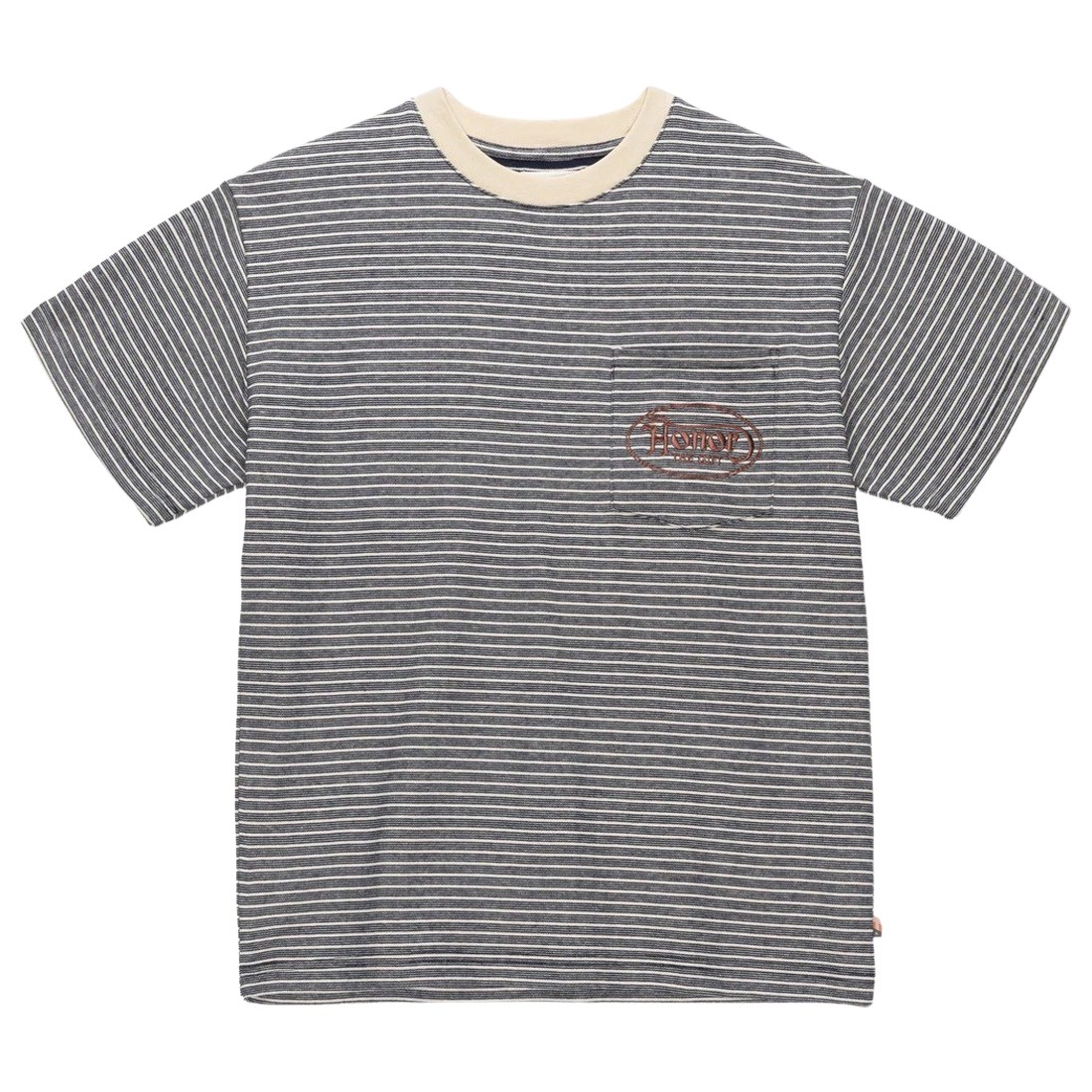 Honor The Gift Men Smokey Striped Tee Long Beach (navy)