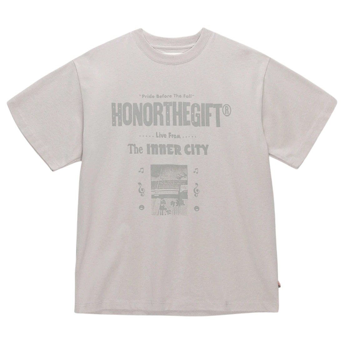 Honor The Gift Men Stereo Tee (gray / stone)