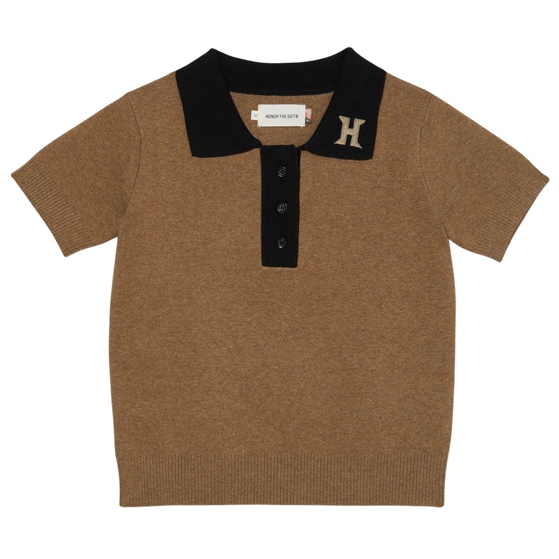 Honor The Gift Women Markle Polo Shirt (brown / tan)