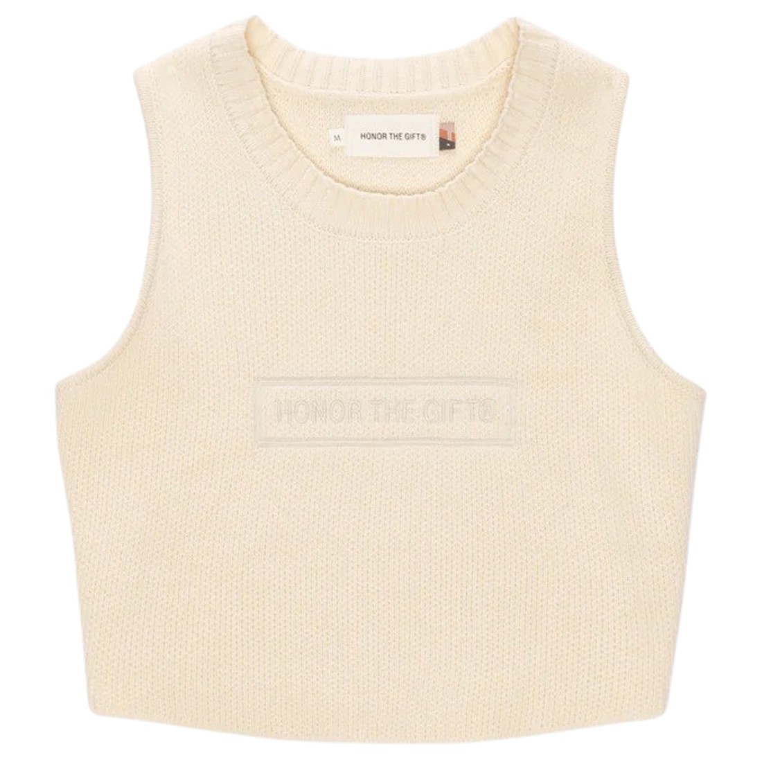 Honor The Gift Women Womens Ribbed Top (white / cream)