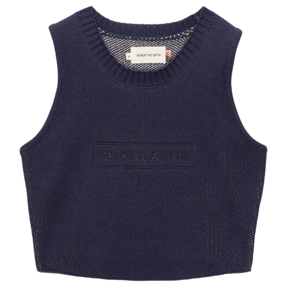 Honor The Gift Women Womens Ribbed Top (navy)