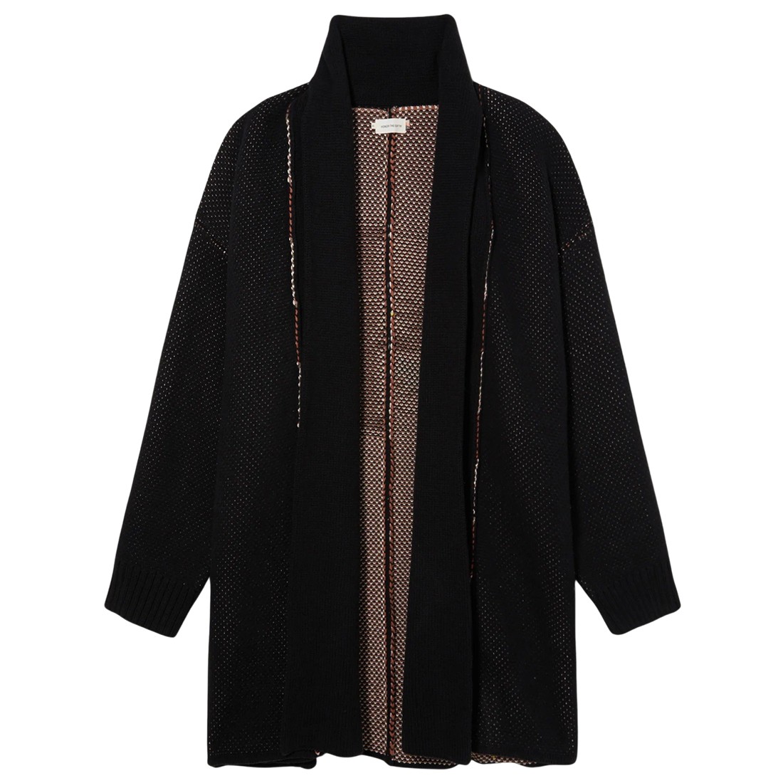 Honor The Gift Men Mascot Unisex Cardigan Jacket (black)