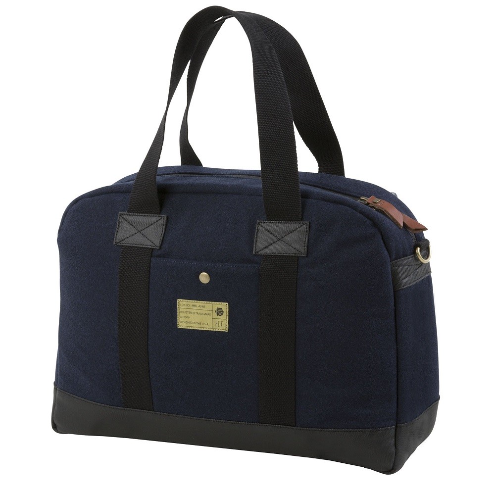 Hex Laptop Duffel Bag (navy / wool)