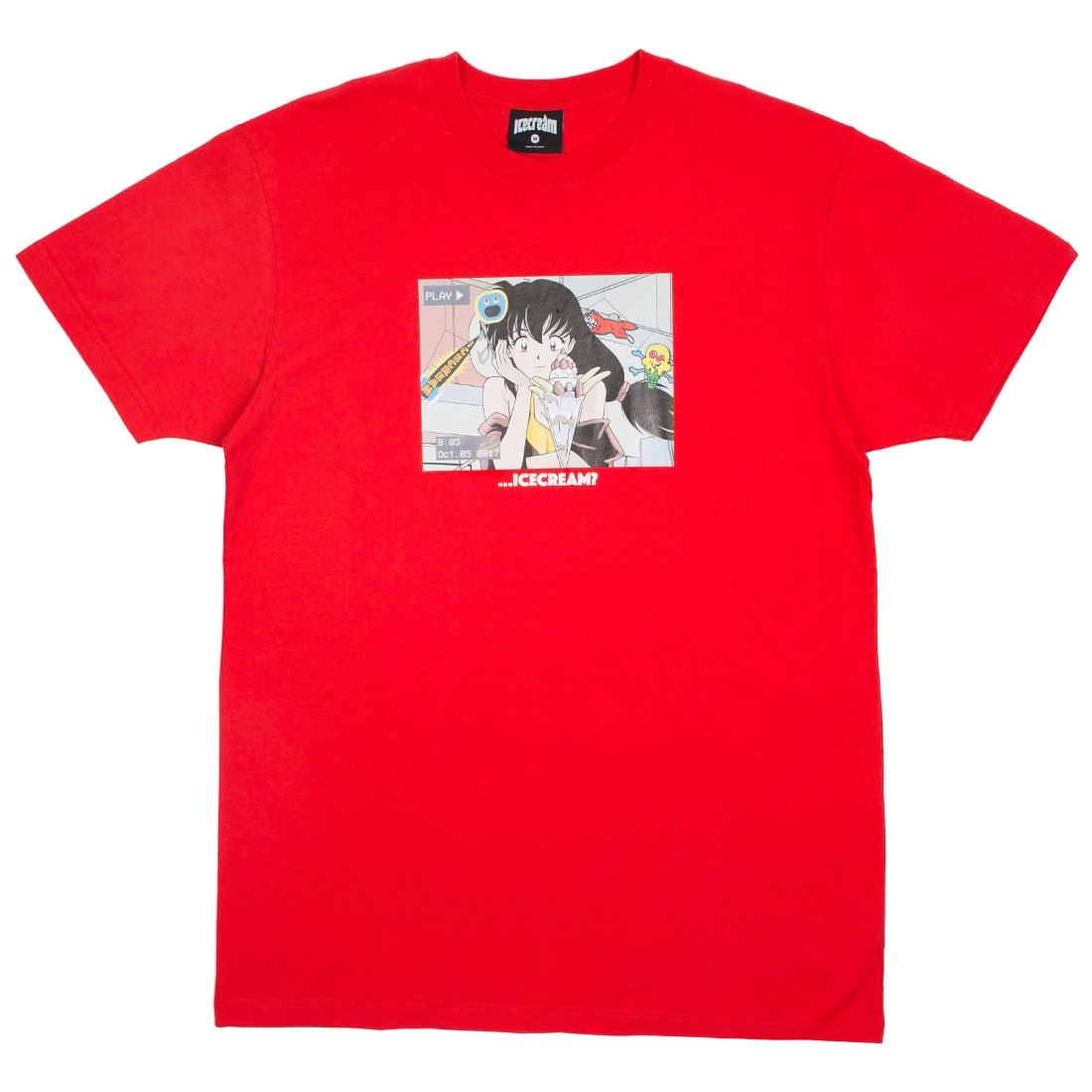 Ice Cream Men Again Tee (red / tomato)