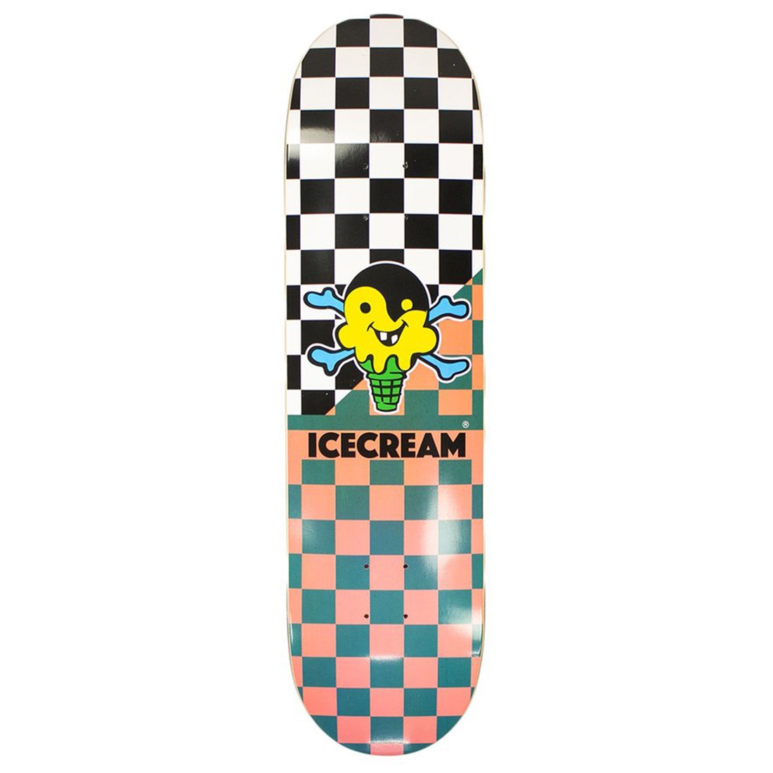 Ice Cream Brushed Skate Deck (black)