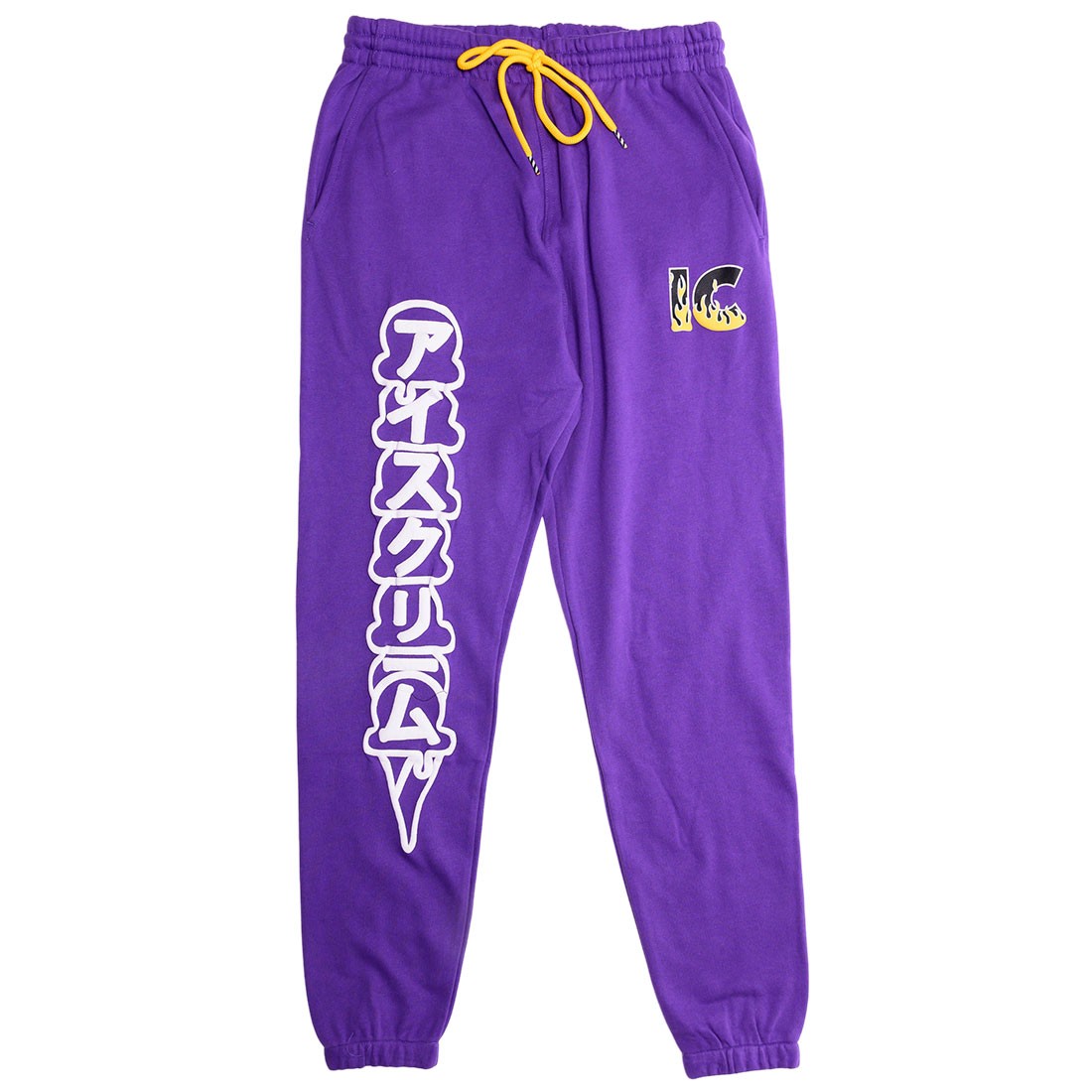 Ice Cream Men Burner Sweatpants (purple / heliotrope)