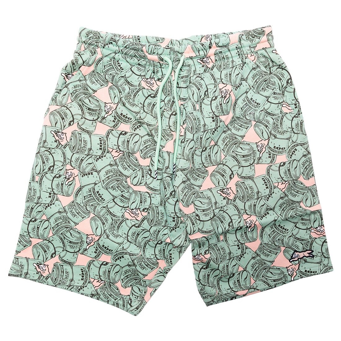 Ice Cream Men Rolls Shorts (green / smoke / rose)