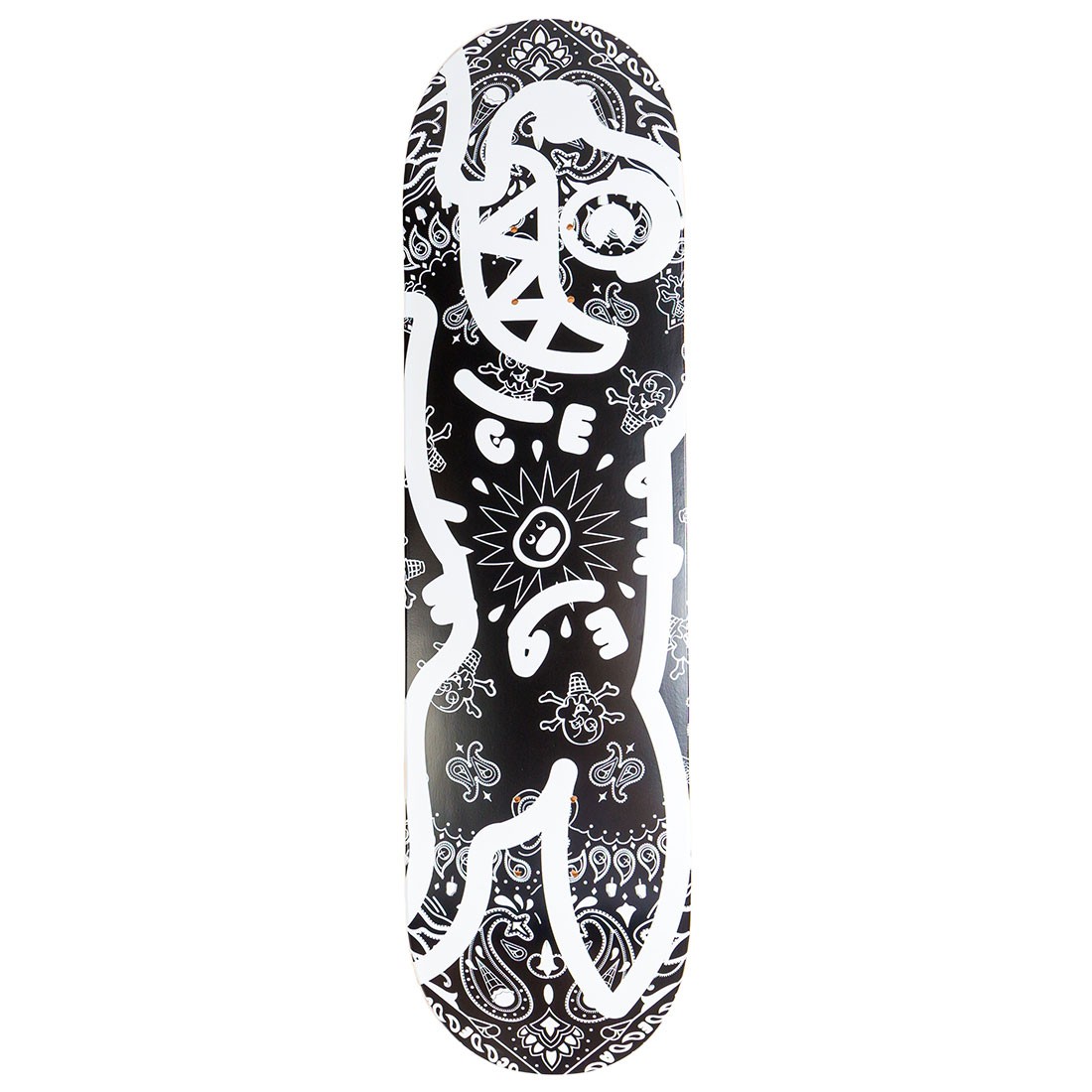 Ice Cream Black Skateboard Deck (black)