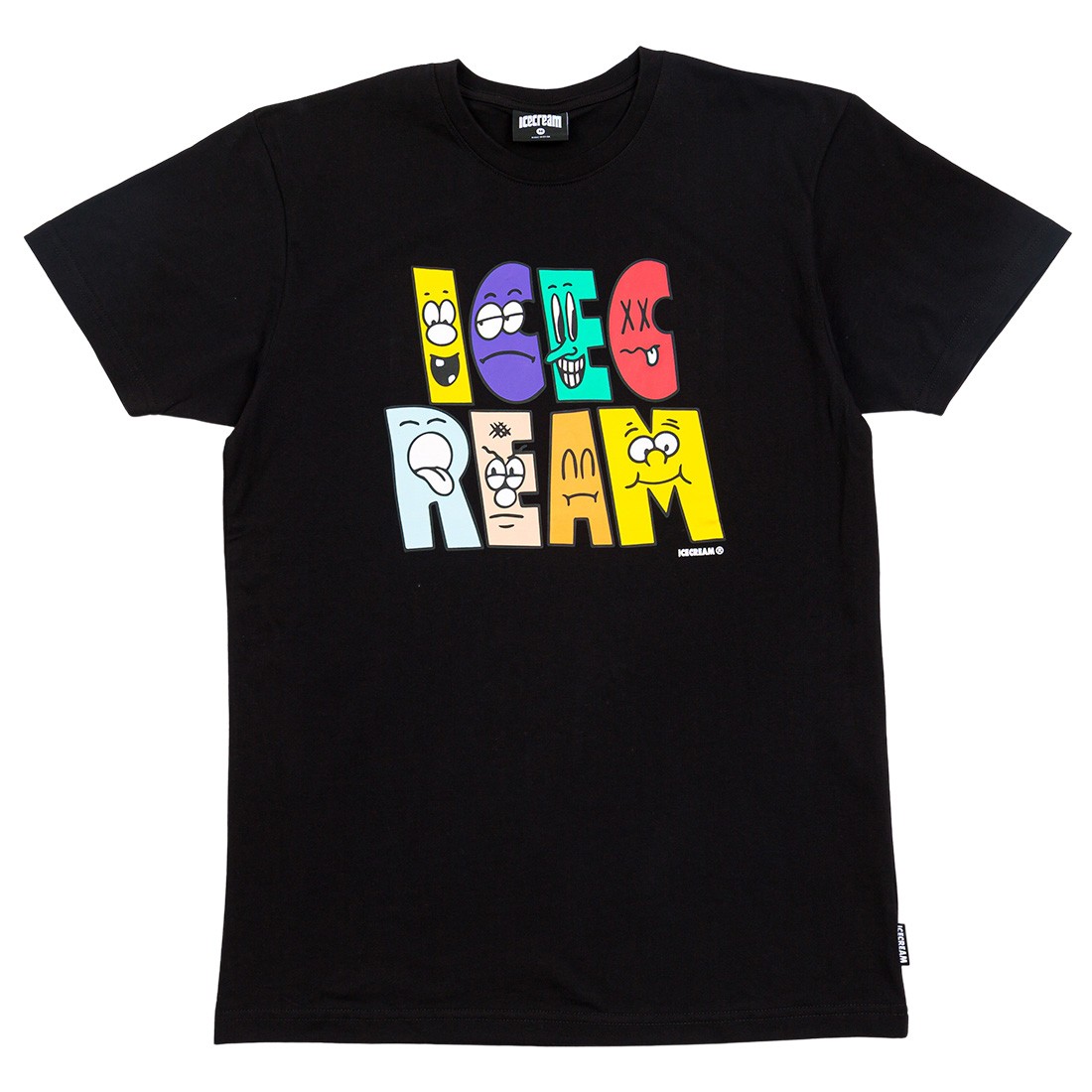 Ice Cream Men Characters Tee (black)