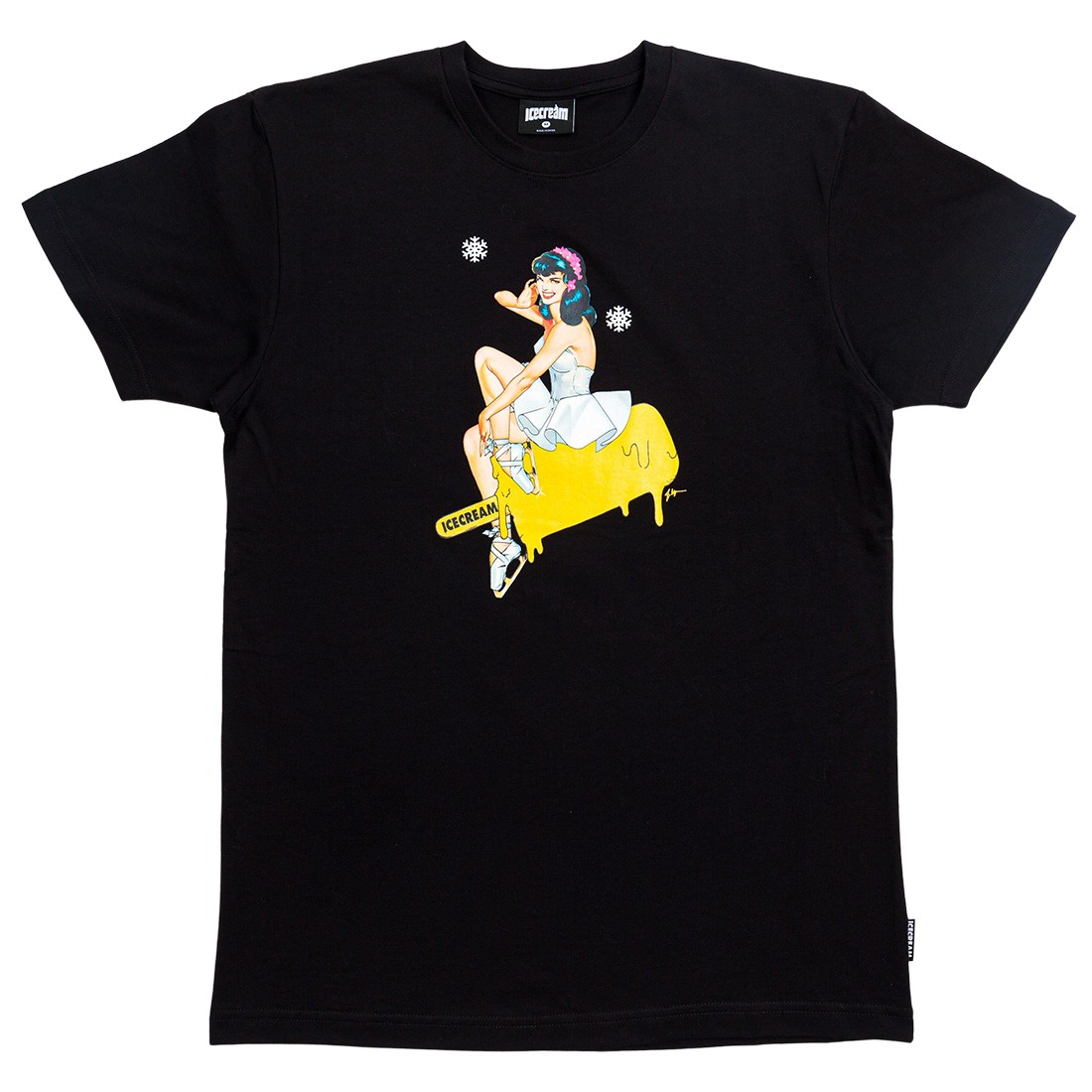 Ice Cream Men Figure Tee (black)