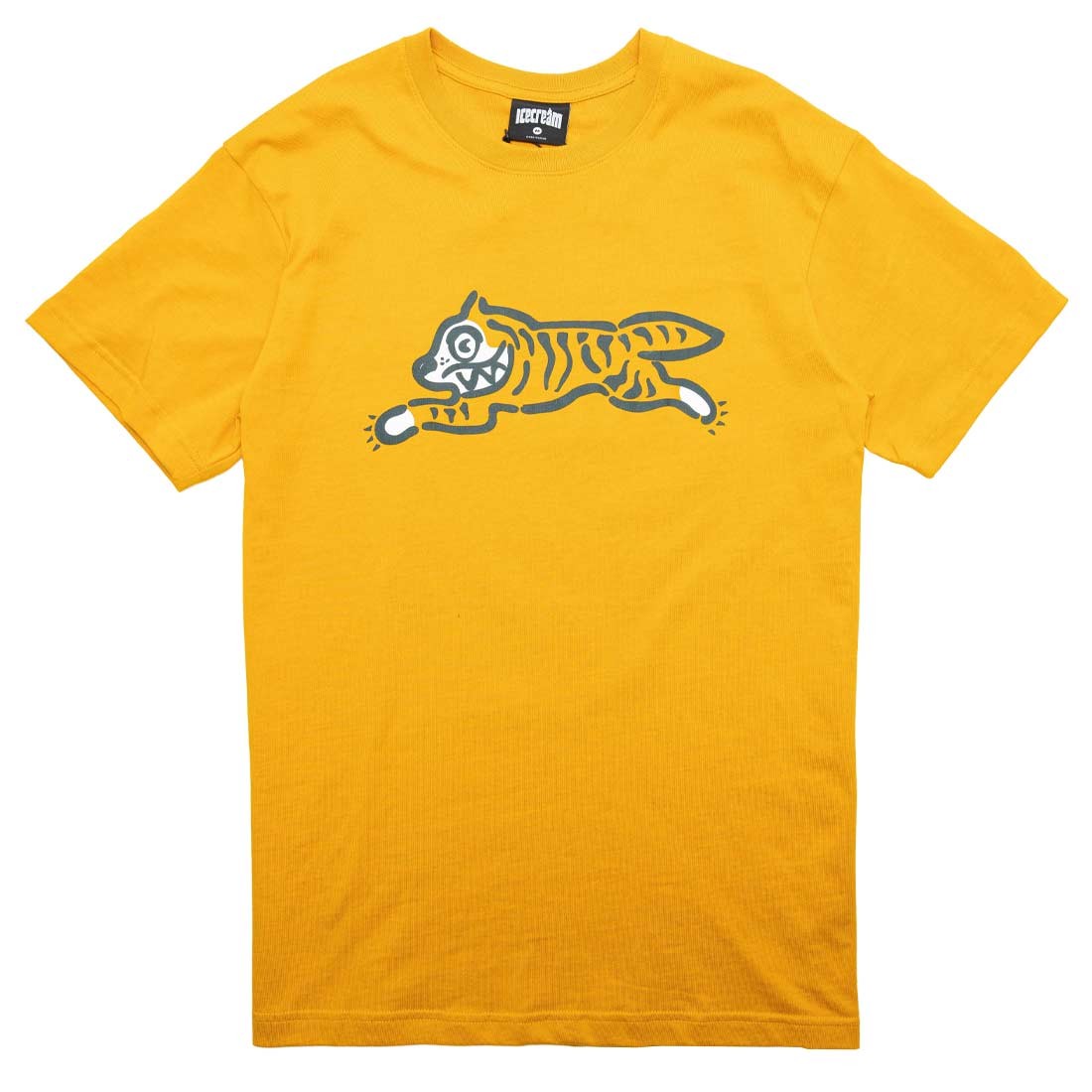 Ice Cream Men Tiger Tee (yellow / golden)