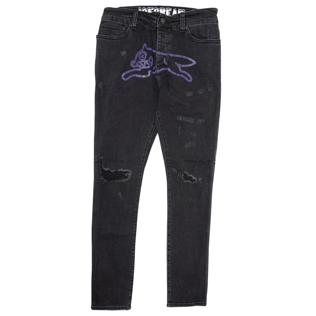 Ice Cream Men Chocolate Dog Jeans (black)