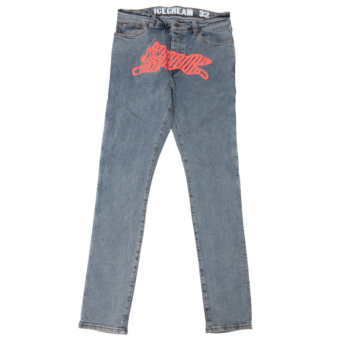 Ice Cream Men neon Cherry Jeans (blue / light wash)