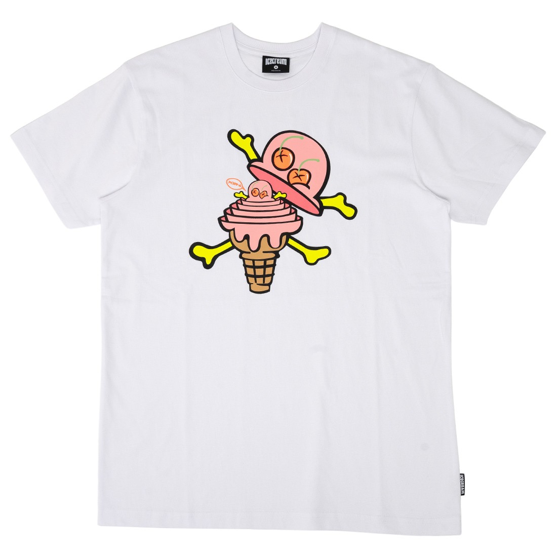 Ice Cream Men Nesting Tee (white)
