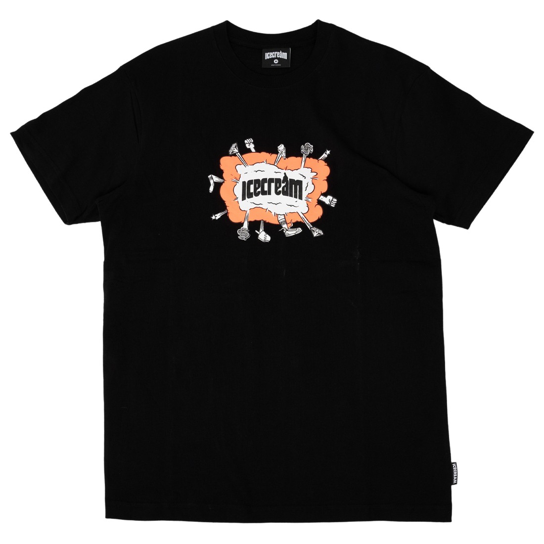 Ice Cream Men Fight Tee (black)