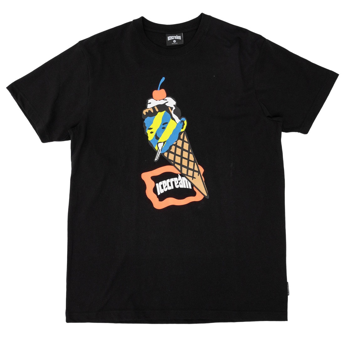 Ice Cream Men Cone Man Tee (black)