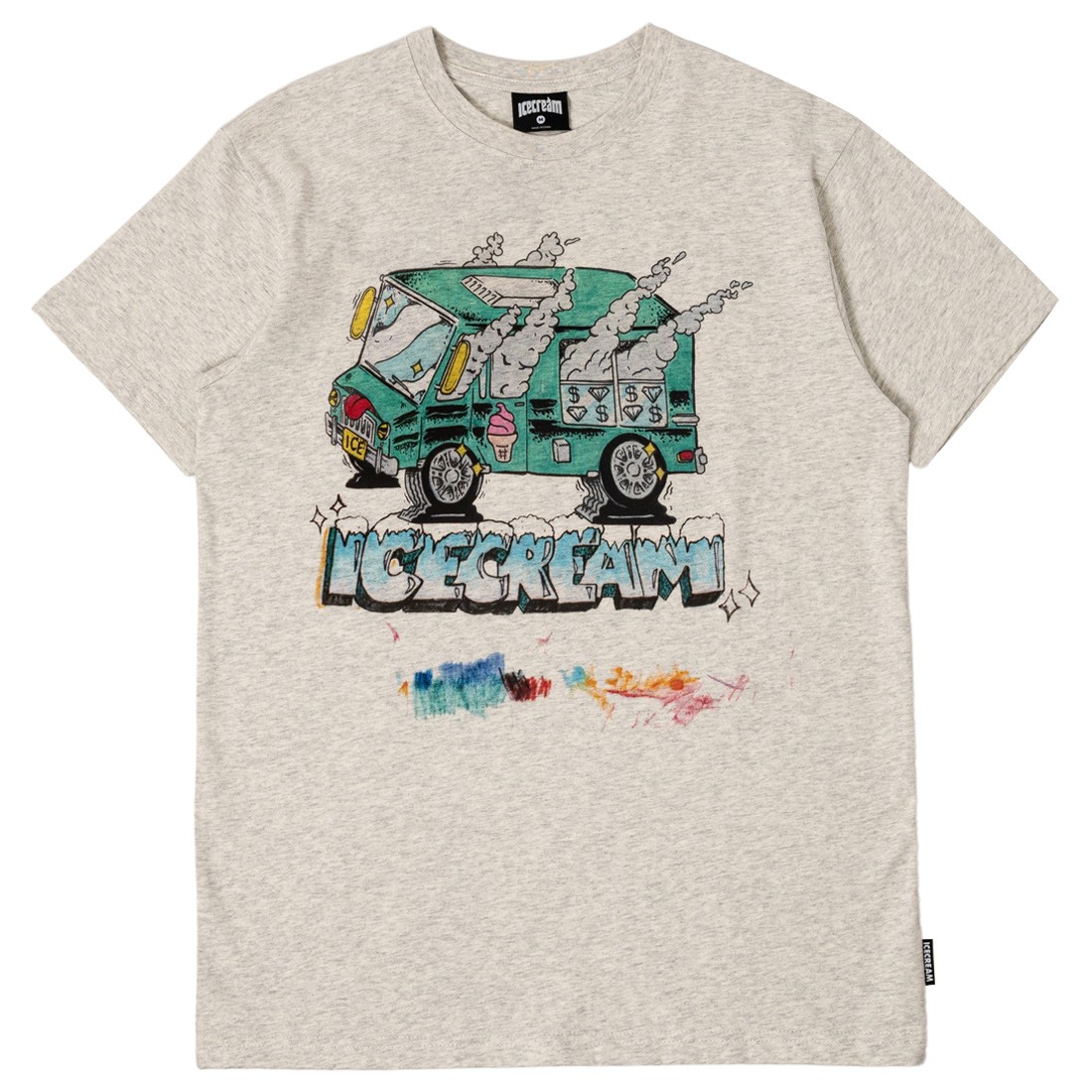 Ice Cream Men Smoke Tee (gray / light heather)