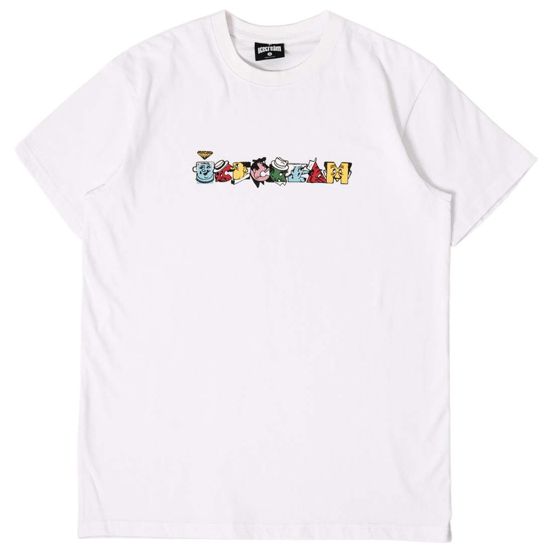 Ice Cream Men Faces And Places Tee (white)
