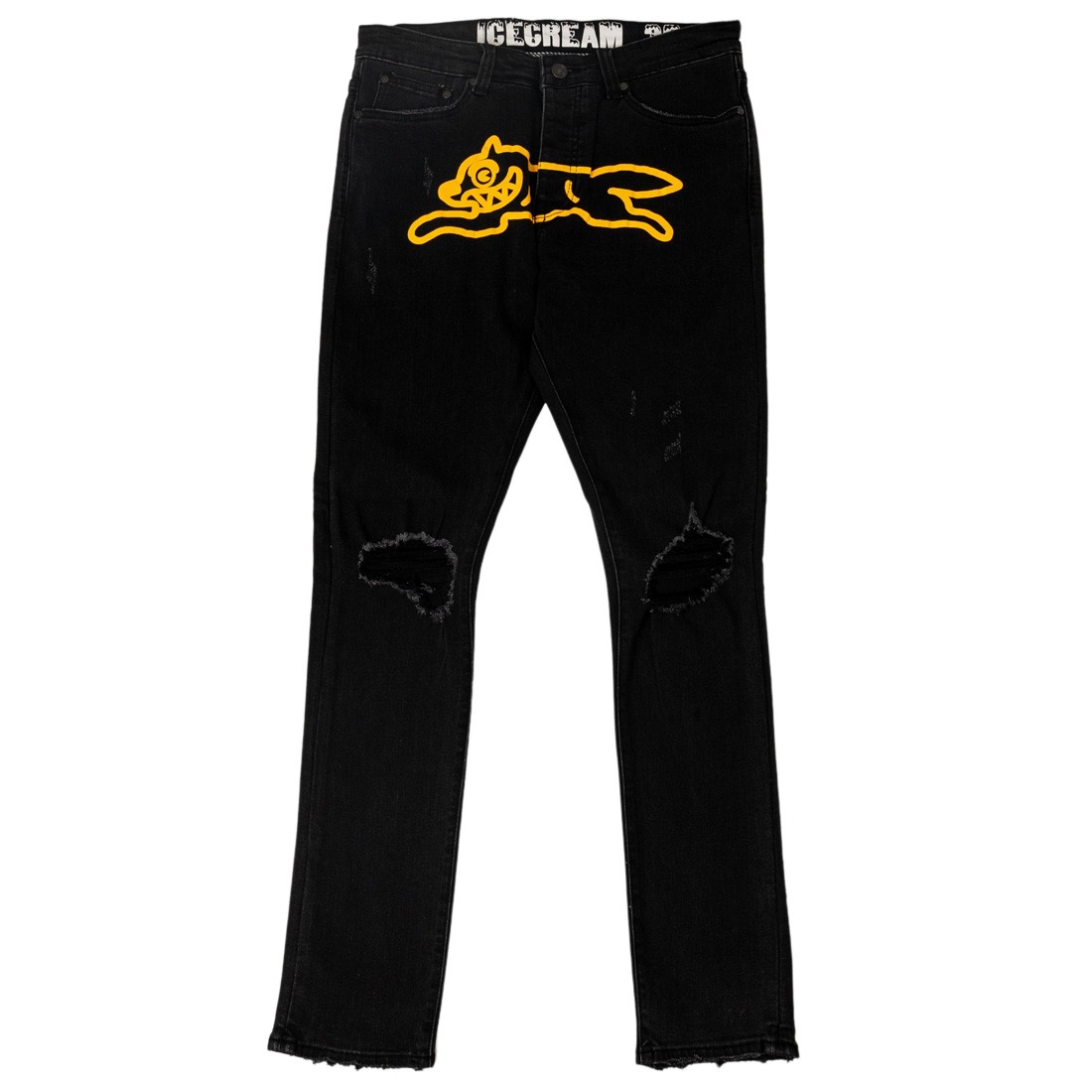 Ice Cream Men Running Dog Jeans (black)