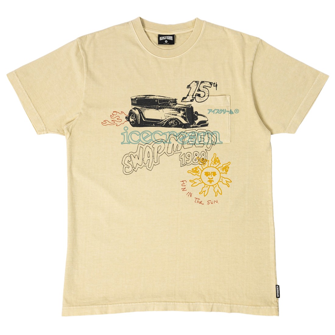 Ice Cream Men Swap Knit Tee (white / cloud / cream)