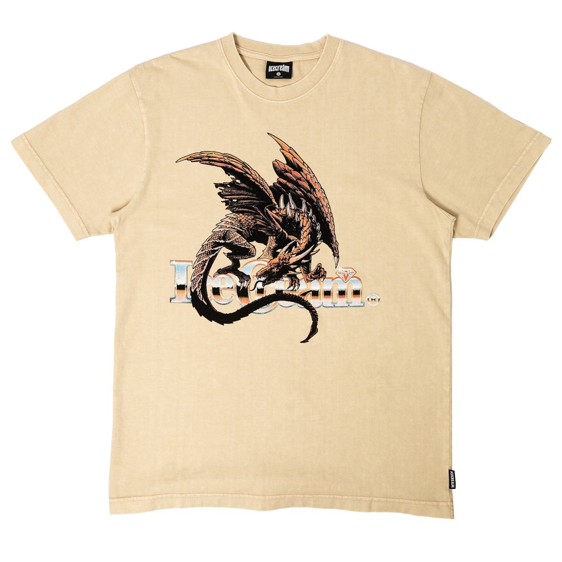Ice Cream Men Fire Drake Knit Tee (white)