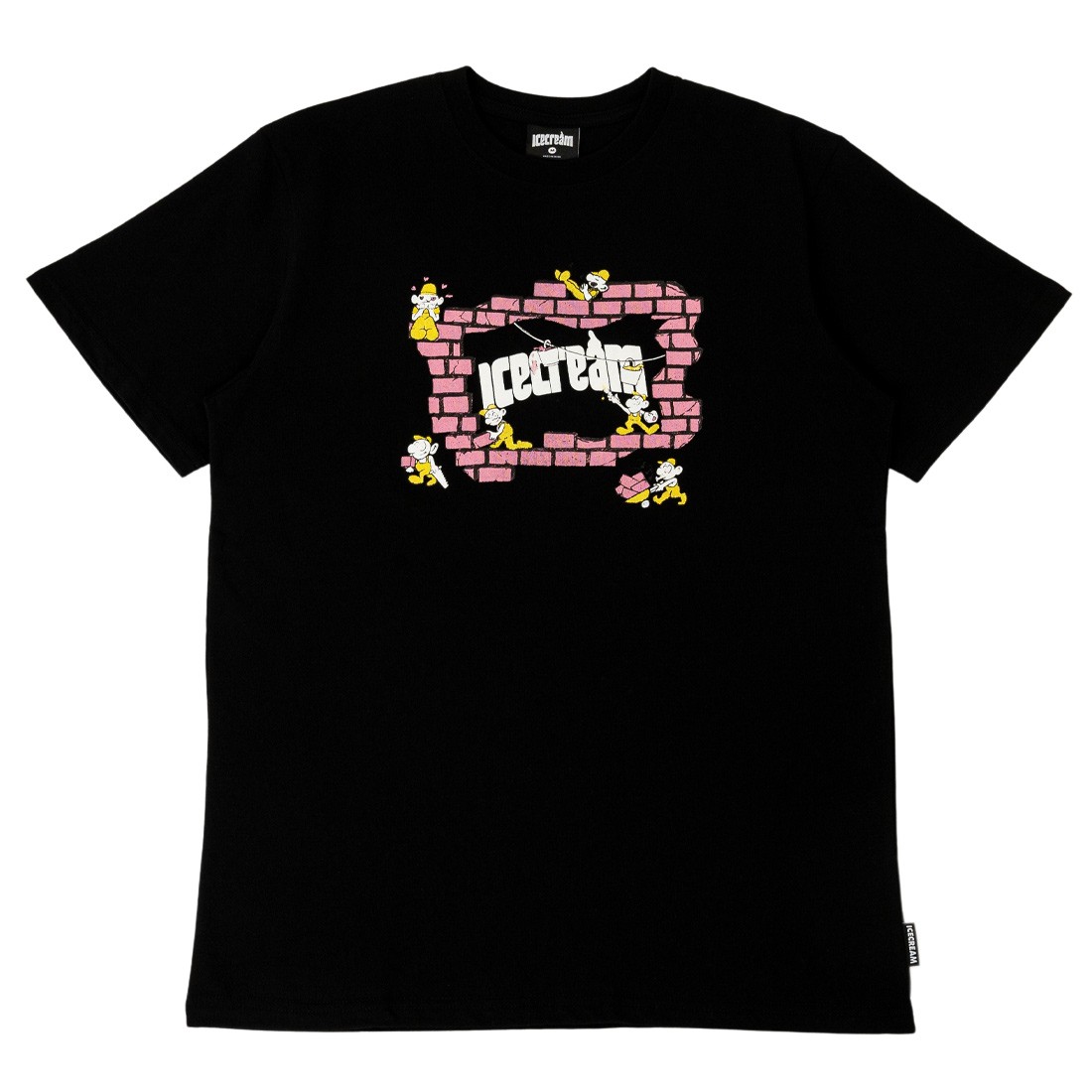 Ice Cream Men Brick House Tee (black)