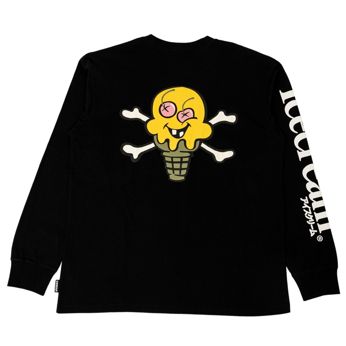 Ice Cream Men Henry Long Sleeve Knit (black)