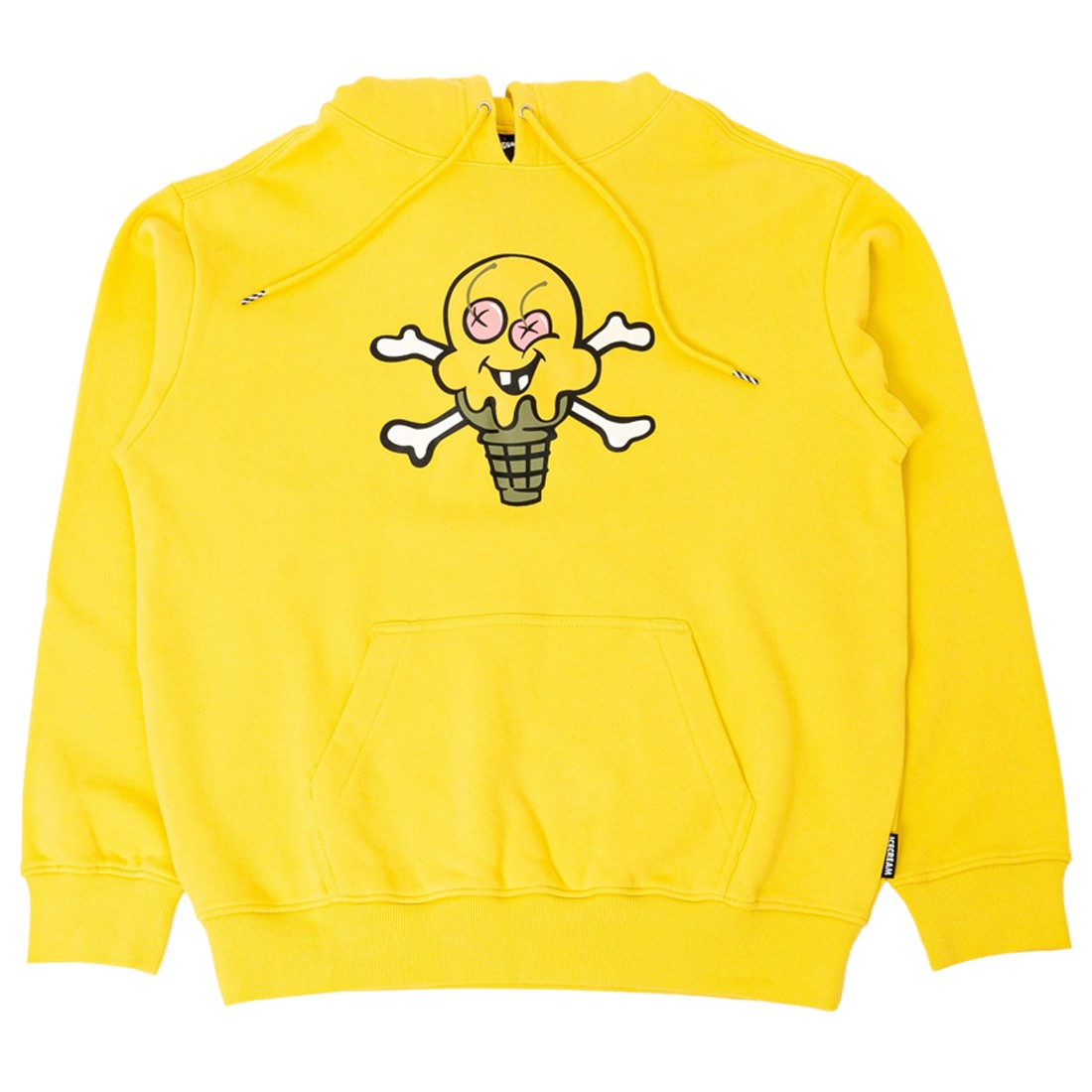 Ice Cream Men Cones Hoodie (yellow)