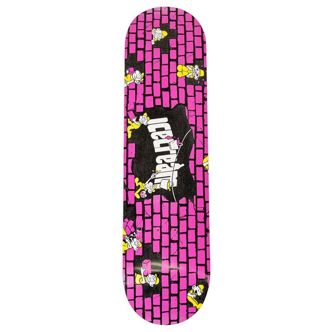 Ice Cream The Wall Skateboard (black)