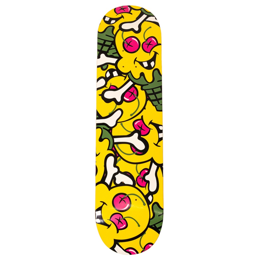 Ice Cream Zebra Skateboard (gold)