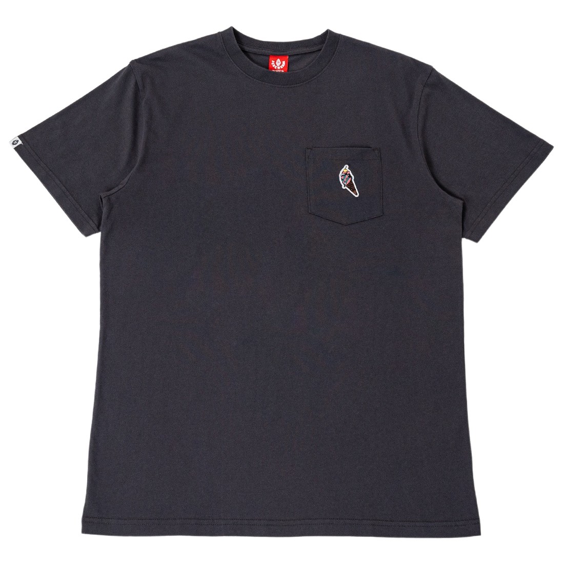 Ice Cream Men Pocket Tees (black)