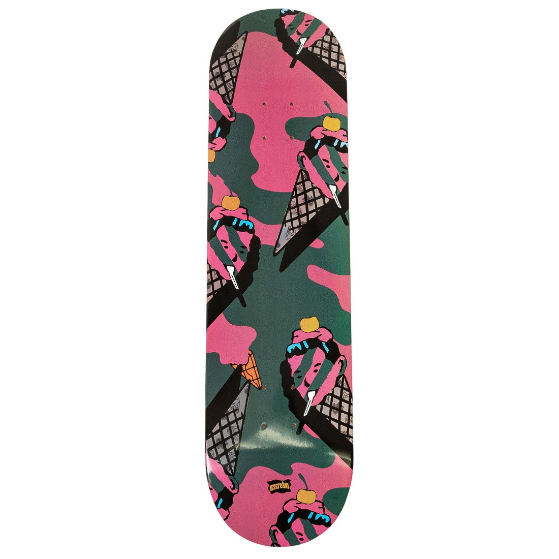 Ice Cream Cotton Candy Skateboard (green)