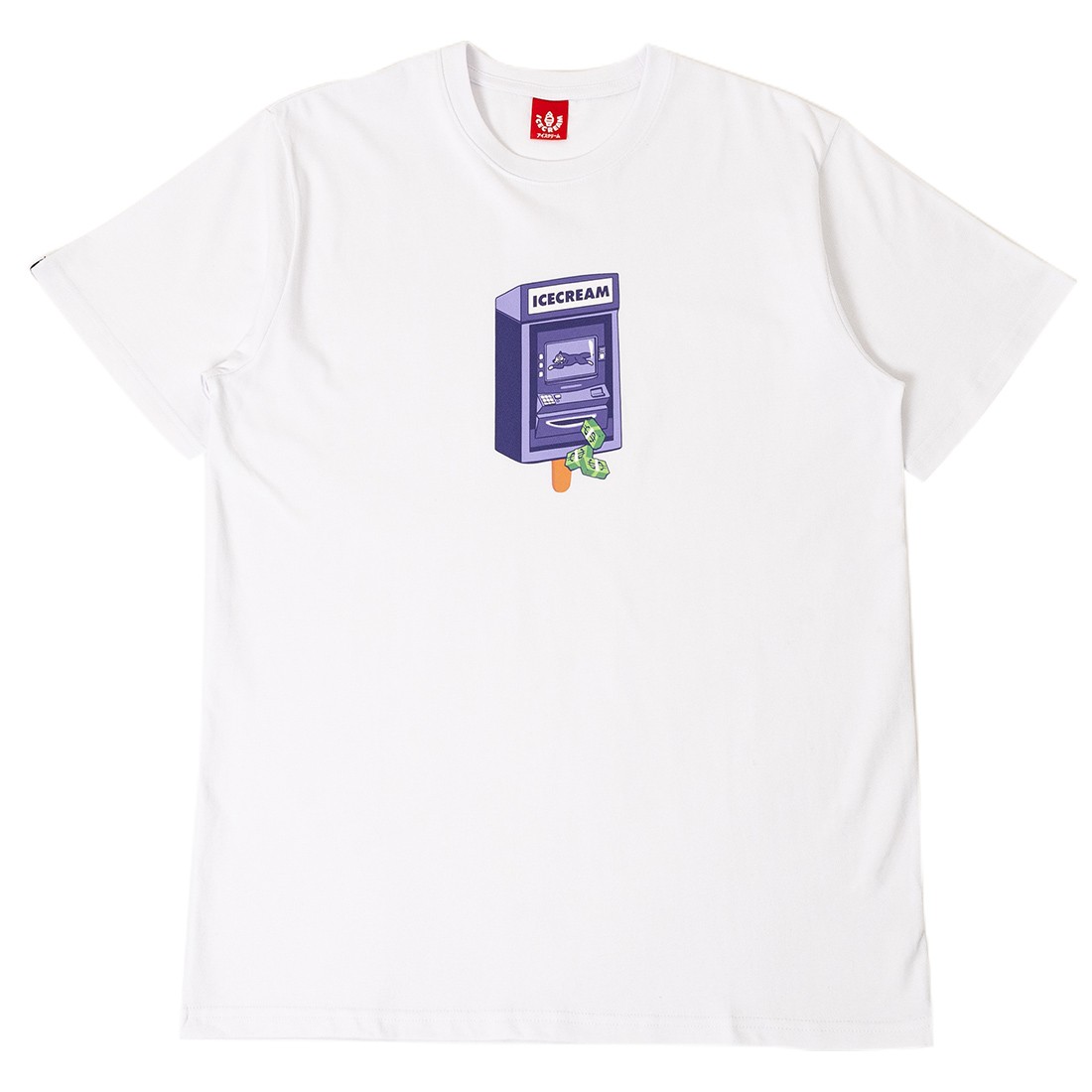 Ice Cream Men Flavors Tee (white)