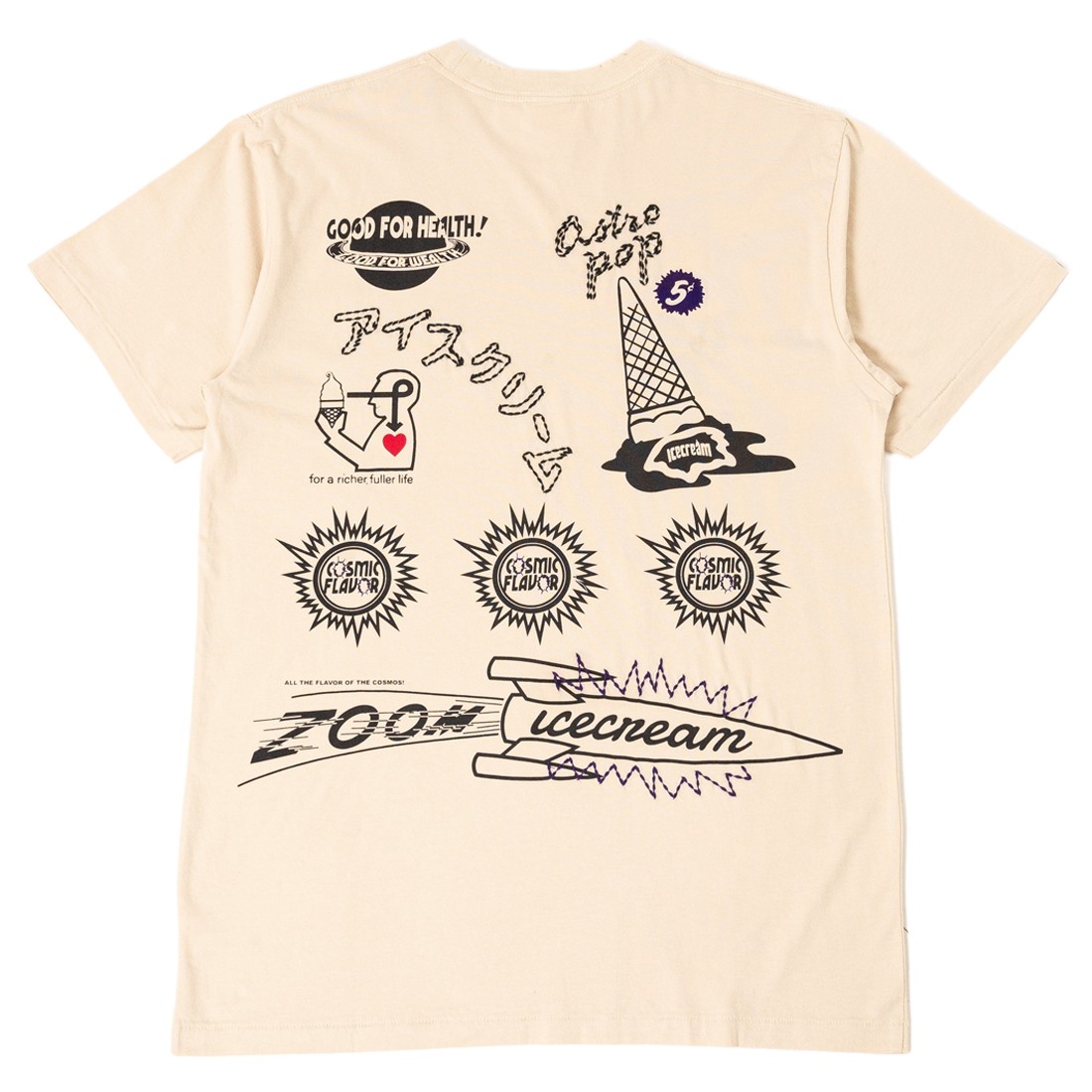 Ice Cream Men Zoom Tee (cream / fog)
