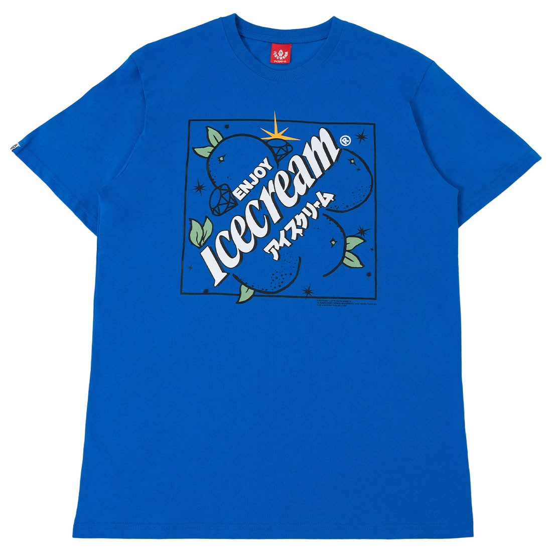 Ice Cream Men Flavor Tee (blue / victoria)