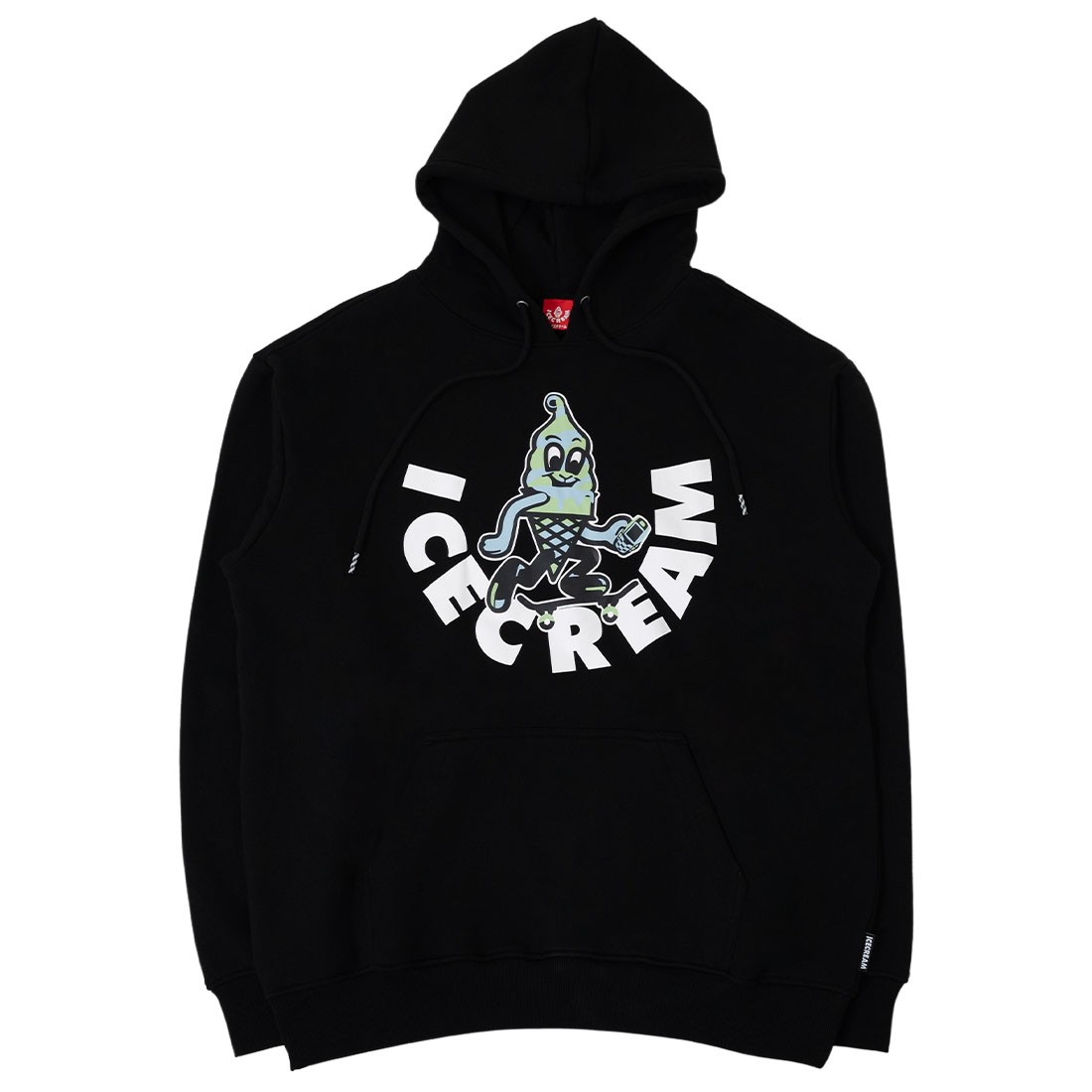 Ice Cream Men Skate More Hoodie (black)