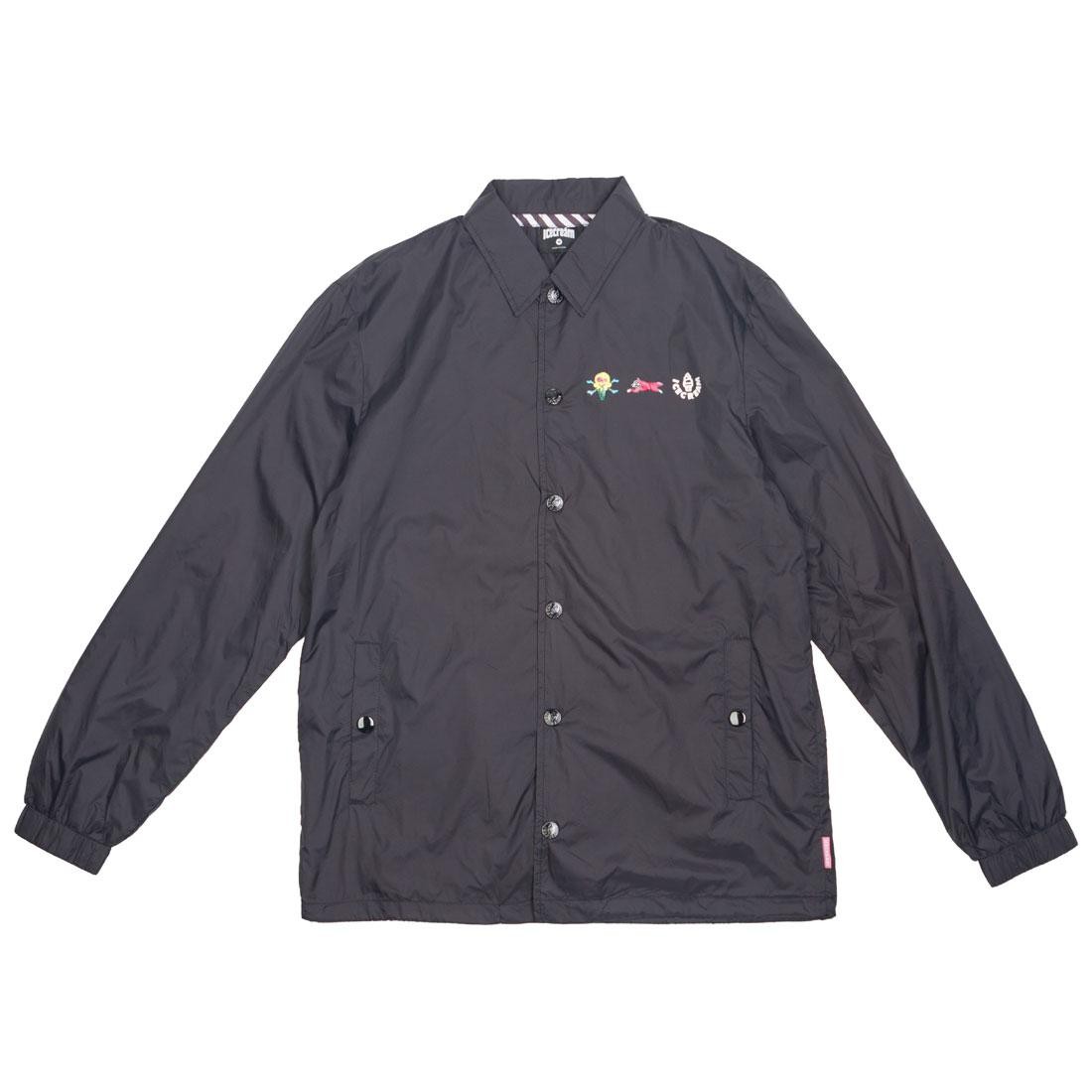 Ice Cream Men Coaches Jacket (black)