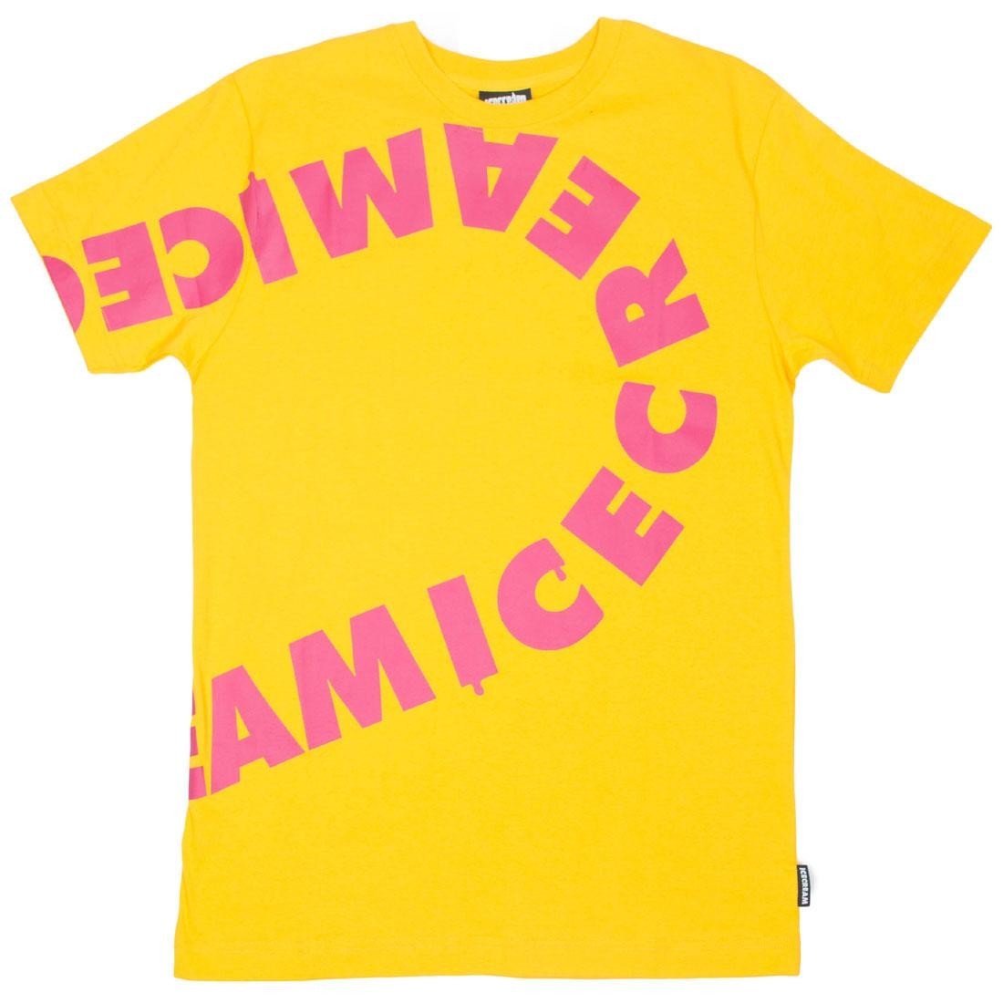 Ice Cream Men Flavors Tee (yellow)