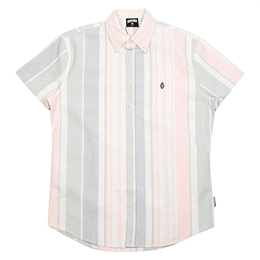 Ice Cream Men Neopolitan Short Sleeve Woven Shirt (multi)