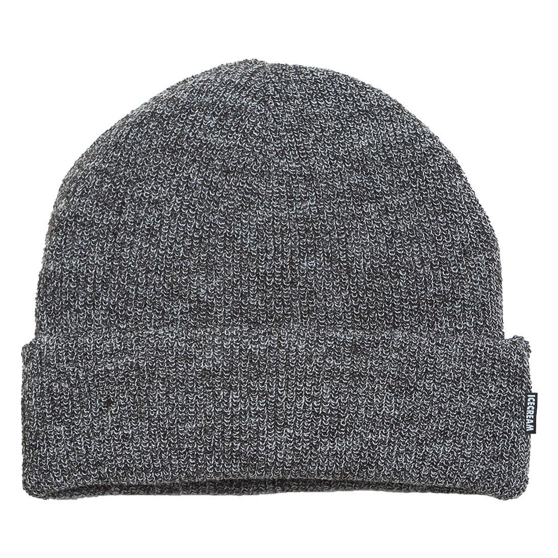Ice Cream Dippin Knit Beanie (black)