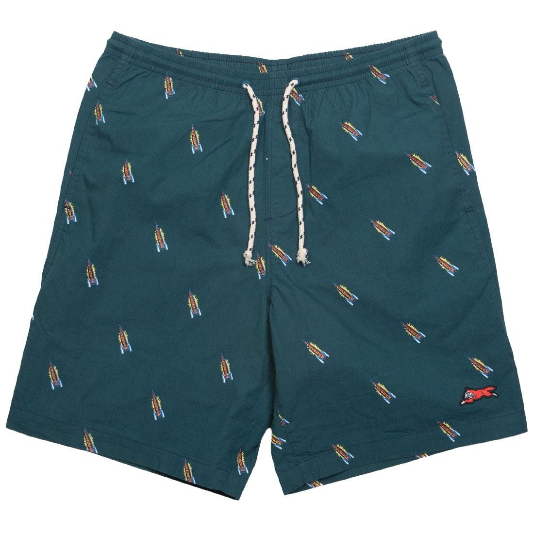 Ice Cream Men Birch Shorts (green / deep teal)